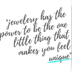 Jewelry Yes Just the perfect Touch .